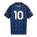 Arsenal Eberechi Eze #10 Borte Drakt 2025-26 Kortermet